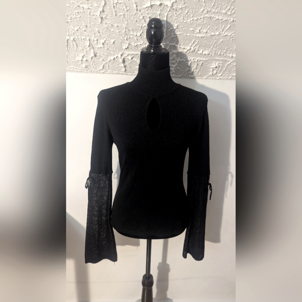 Black Knit Turtleneck 🕸️